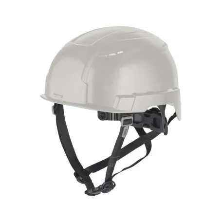 Шлем защитный с ремешком, EN 12492 MILWAUKEE BOLT200, вентилируемый, белый (4932478141)