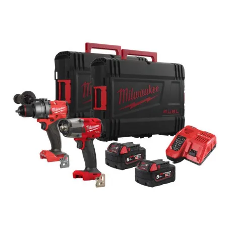 Набор аккумуляторных инструментов Milwaukee M18FPP2F3-502X (4933492518)
