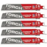 Полотно для сабельных пил TORCH CARBIDE MILWAUKEE 150х3,1мм (5шт) (металл) (48475501)