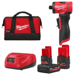 Шліфмашина кутова цангова акумуляторна MILWAUKEE, M12 FDGA2-522B, (4933498980)