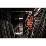 Жилет сигнальный, MILWAUKEE Hi-Viz PREMIUM, оранжевый, размер, 2XL/3XL, (4932471900)