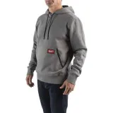 Толстовка WHMW MILWAUKEE, с капюшоном, серая, XL (4932493124)