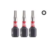 Бита MILWAUKEE SHOCKWAVE, TX BO9, 25 мм, (3 шт.) (4932500371)