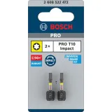 Биты Bosch Impact Control Torx T10, 25 мм, 2 шт. (2608522472)