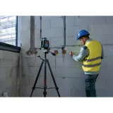Лазерний нівелір Bosch GLL 2-20 G Professional із тримачем, стельовим кріпленням і 4 батарейками (0601065000)