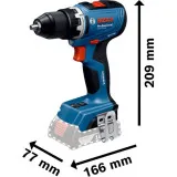 Дриль-шурупокрут акумуляторний Bosch GSR 18V-65 Professional без АКБ та ЗП, у картонній коробці, 63 Н·м (06019N3200)