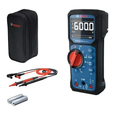 Цифровий мультиметр Bosch Professional GDM 600-15, CAT III 600 В, IP65 (0601077300)