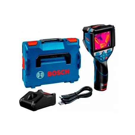 Тепловізор Bosch Professional GTC 600 C, 256 × 192 px, від −20 до +600 °C, АКБ 2,0 А·год, ЗП, L-BOXX (0601083500)
