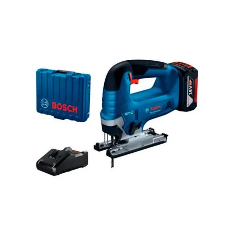 Лобзик акумуляторний Bosch Professional GST 185-LI з АКБ GBA 18 В 4,0 Аг та ЗП GAL 18V-20 у кейсі (06015B3023)