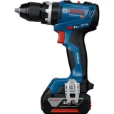 Дриль-шурупокрут ударний акумуляторний Bosch GSB 18V-65 Professional з 2 АКБ GBA 18V 5 Аг та ЗП GAL 18V-40, у L-BOXX 136N, 65 Н·м (06019N3303)
