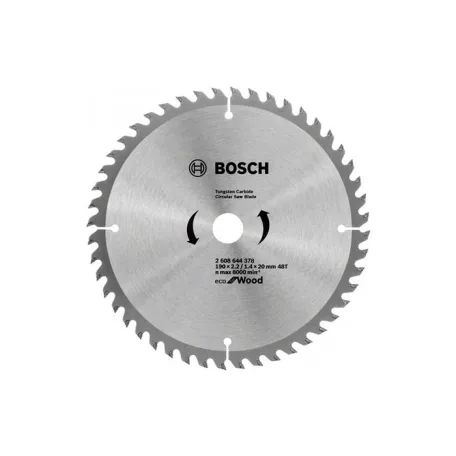 Пиляльний диск Bosch ECO WO 190x20/16 48 зуб. (2608644378)