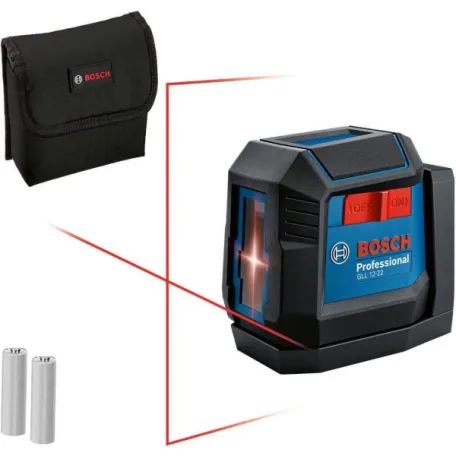 Лазерний нівелір Bosch GLL 12-22 Professional з батарейками і чохлом (0601065220)
