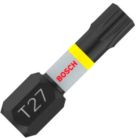Бита Bosch PRO Torx Impact Bit 25 мм T27, 2 шт (2608522476)