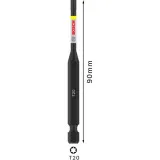 Бита Bosch Pro Torx Impact T20, 90 мм (2608522535)