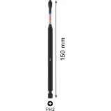 Бита Bosch Pro Phillips Impact PH2, 150 мм (2608522525)