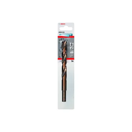 Сверло спиральное по металлу Bosch HSS-Co 12x151 мм (2608585869)