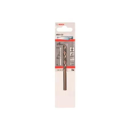 Сверло по металлу Bosch HSS-CO, 6x92 мм (2608585855)