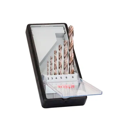 Набір свердл спіральних по металу Bosch HSS-G Robust Line (6 шт.) (2607010529)