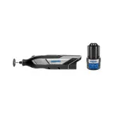 Гравер аккумуляторный Dremel 8240-3/45 с АКБ 12V 2,0 Ач, ЗУ GAL 12V-20, насадками и аксессуарами, в сумке, цанга 3,2 мм (F0138240JF)