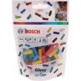 Клеевые стержни Bosch Gluey, 7 × 20 мм, цветные, 70 шт. (2608002005)