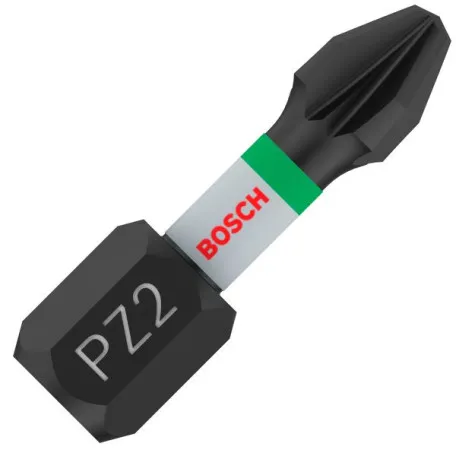 Ударна бита Bosch Impact Control PZ2 25 мм, 2 шт (2608522401)