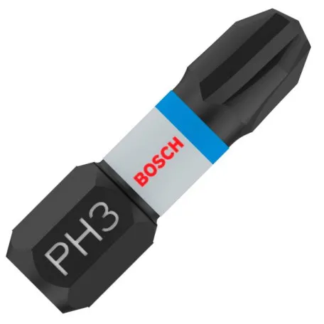 Биты Bosch Pro Phillips Impact PH3, 25 мм, 2 шт (2608522469)