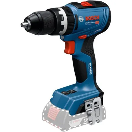 Дриль-шурупокрут ударний акумуляторний Bosch GSB 18V-65 Professional без АКБ та ЗП, у картонній коробці, 65 Н·м (06019N3300)