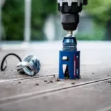 Коронка універсальна Bosch EXPERT Construction Material Power Change Plus Hole Saw, 80 × 60 мм, Перехідник Power-Change (2608901936)