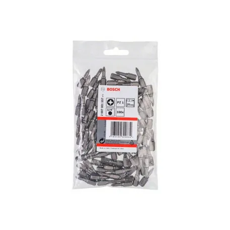 Бита Bosch Extra Hard PZ1 × 25 мм, 100 шт. (2607001557)