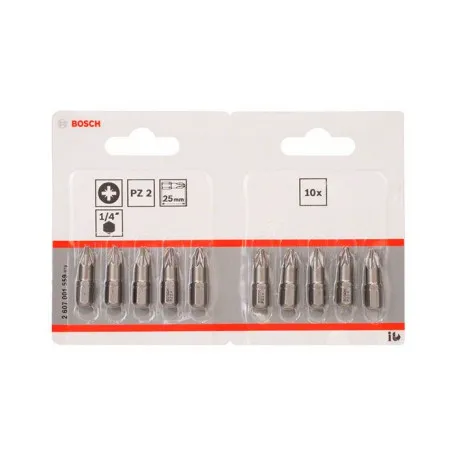 Бита Bosch Extra Hard PZ2 × 25 мм, 10 шт. (2607001559)