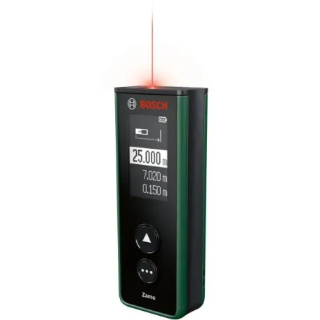 Лазерний далекомір Bosch Zamo IV, 0,15–25 м, ±2 мм (0603672900)