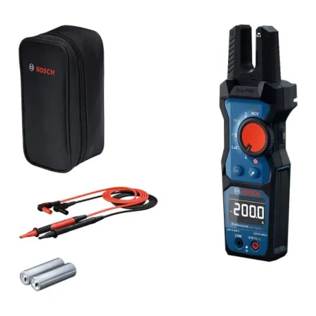 Вилковий вимірювач струму Bosch Professional GFM 1000-15, CAT III 1000 В, IP54 (0601077400)