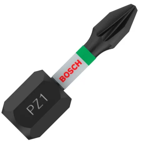Биты Bosch Pro Pozidriv Impact PZ1, 25 мм, 2 шт (2608522400)