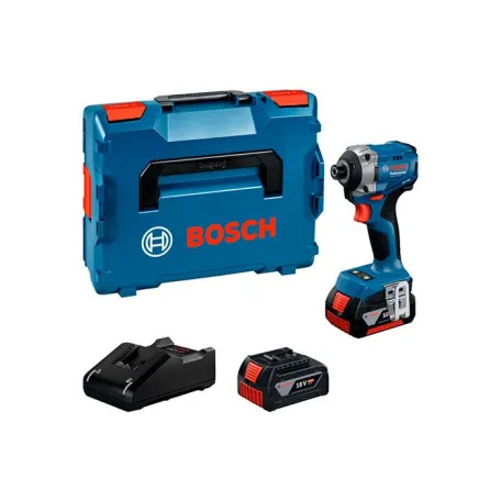 Гвинтоверт ударний акумуляторний Bosch Professional GDR 18V-215 у кейсі, з АКБ та ЗП, 215 Н·м, 2×2,0 Аг (06019N2022)