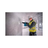 Перфоратор акумуляторний Bosch Professional GBH 187-LI у кейсі з 2 АКБ GBA 18V 5 Аг та ЗП GAL 1880 CV, зі змінним патроном, 2,4 Дж (0611923121)