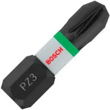 Биты Bosch Pro Pozidriv Impact PZ3, 25 мм, 2 шт (2608522402)