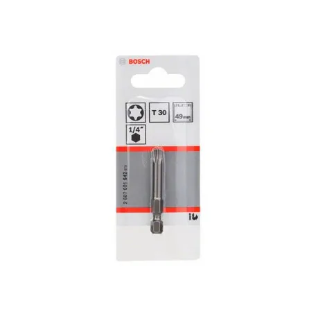 Бита Bosch Extra Hard TORX T30 × 49 мм (2607001642)