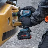 Гайковерт ударный аккумуляторный Bosch GDS 18V-750 C Professional с 2 АКБ GBA 18V 5 Ач и ЗУ GAL 18V-40, в L-BOXX 136, 750 Н·м, срыв 1000 Н·м (06019L9003)