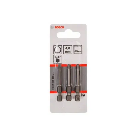 Біта Bosch Extra Hard HEX4 × 49 мм, 3 шт. (2607001733)