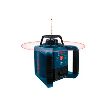 Ротационный лазерный нивелир Bosch Professional GRL 250 HV в кейсе с пультом RC1, очками, мишенью (0601061600)