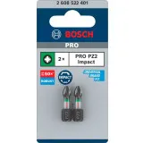Ударна бита Bosch Impact Control T20, 25 мм, 2 шт (2608522474)