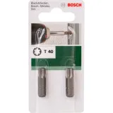 Биты Bosch Standard Torx T40, 25 мм, 2 шт. (2609255938)
