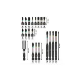 Набір ударних біт і свердел MultiConstruction Bosch Impact Control у кейсі L, 20 шт. (2608521U74)