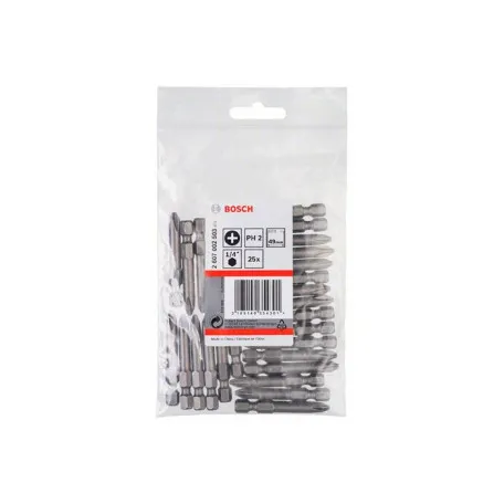 Бита Bosch Extra Hard PH2 49 мм, 25 шт. (2607002503)