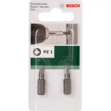Биты Bosch Standard Pozidriv PZ1 XH, 25 мм, 2 шт. (2609255922)