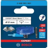 Коронка биметаллическая Bosch Expert Sheet Metal, 51 × 5 мм, Power Change Plus (2608901961)