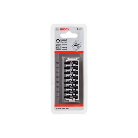 Бита ударная Bosch Impact Control Torx T20 25 мм, 8 шт. (2608522380)