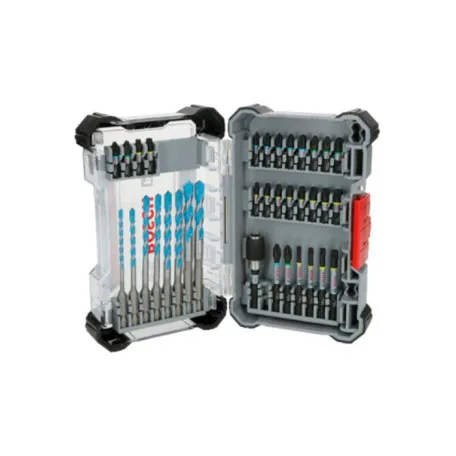 Набір ударних біт і свердел MultiConstruction Bosch Impact Control у кейсі L, 35 шт. (2608522518)