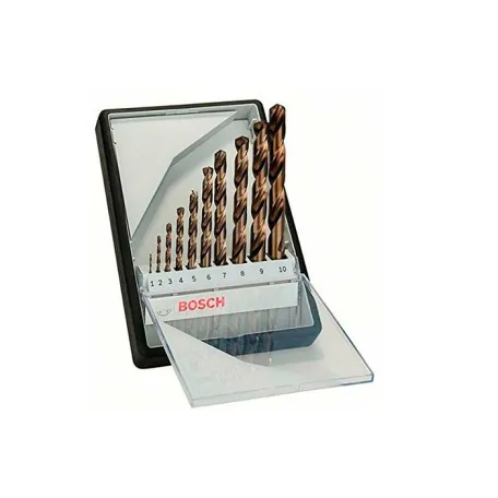 Набір свердел по дереву Bosch HSS-Co Robust Line (10 шт.) (2607019925)