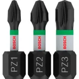 Набір біт Bosch Pro Pozidriv Impact Set PZ1/2/3, 25 мм, 3 шт (2608522471)